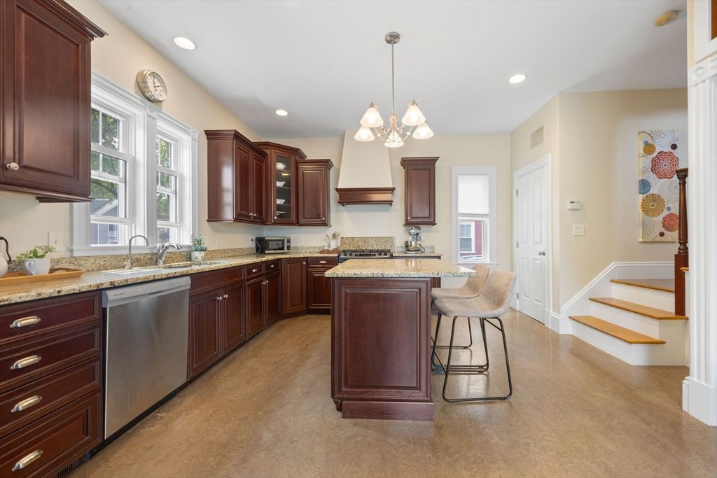 Interior, Kitchen, Pendant Lights, Recessed Lighting