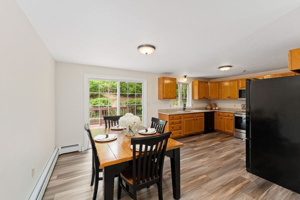 Dining room, Interior, Kitchen, Wood Texture Flooring