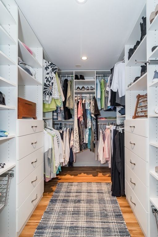 Interior, Recessed Lighting, Walk-in Closets, Wood Texture Flooring