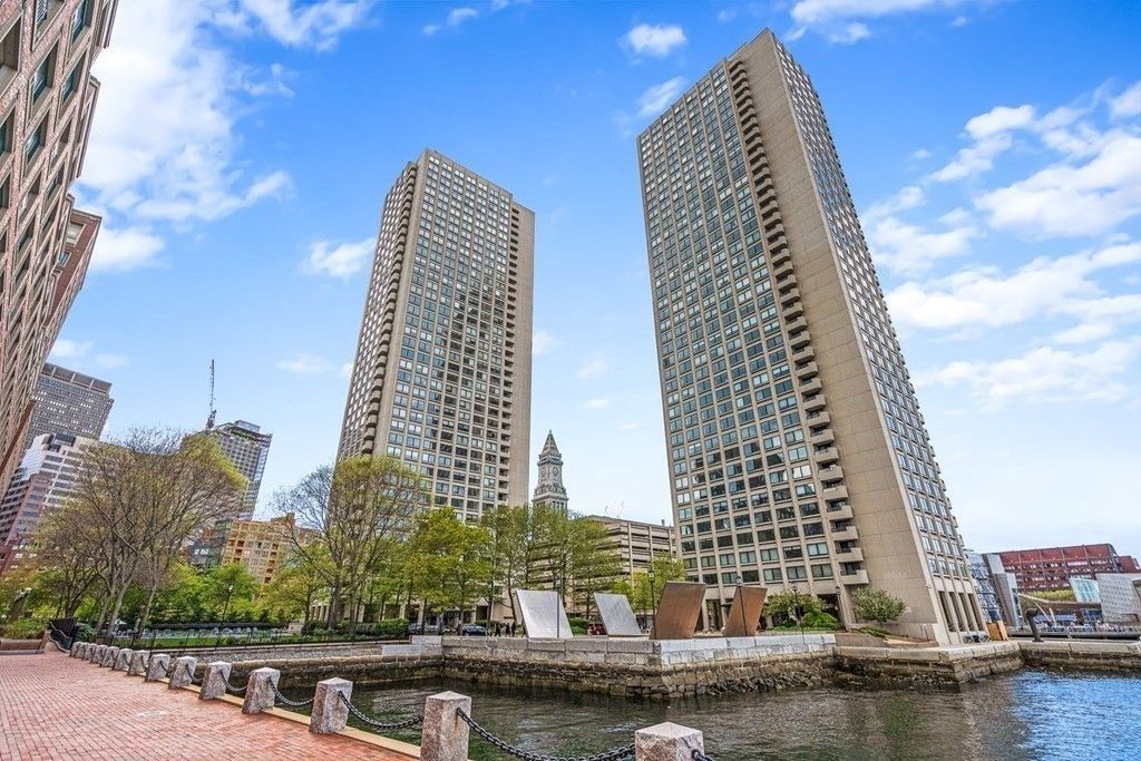Exterior, Facade, Water, Highrise