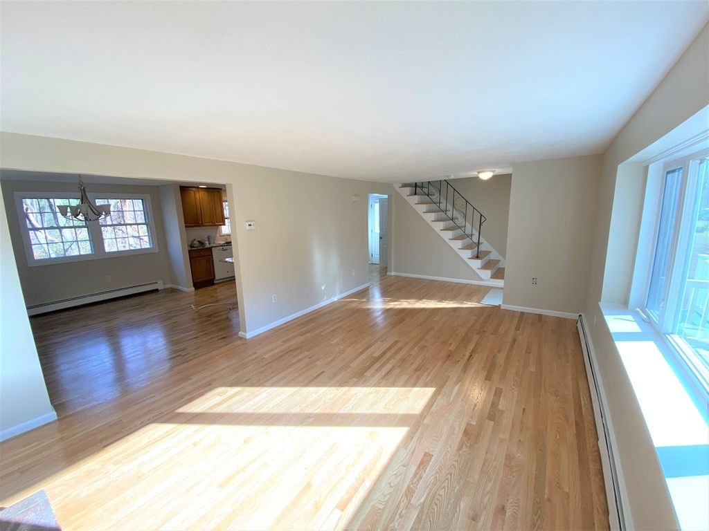 Empty room, Interior, Wood Texture Flooring