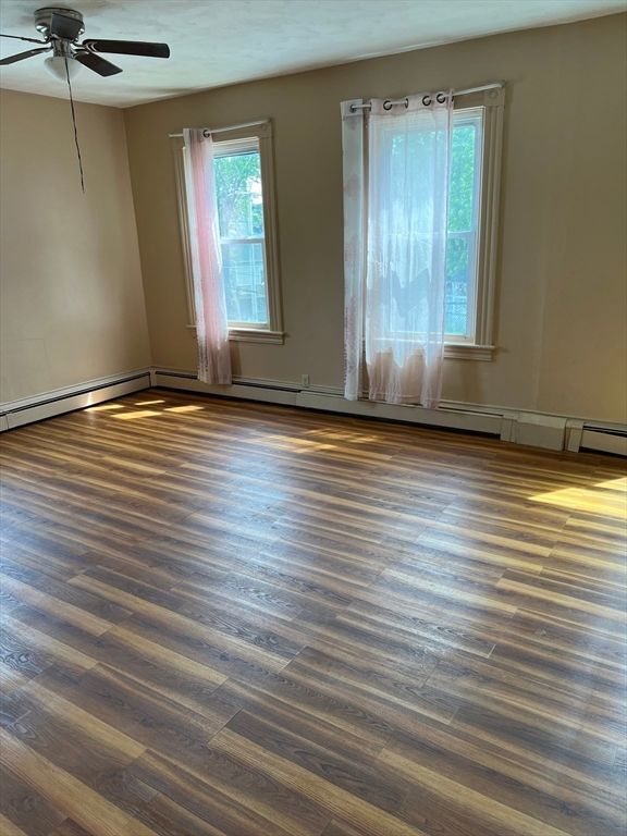 Empty room, Interior, Wood Texture Flooring
