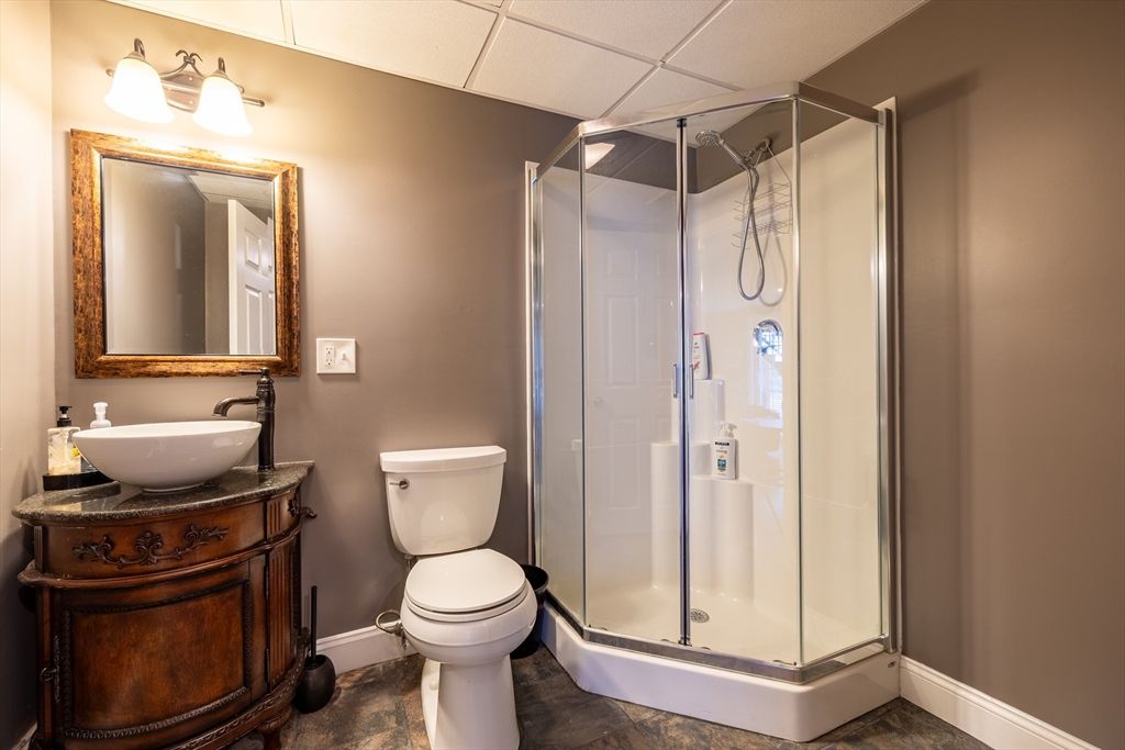 Bathroom, Glass Shower, Interior