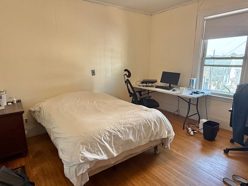 Bedroom, Home Office, Interior, Wood Texture Flooring