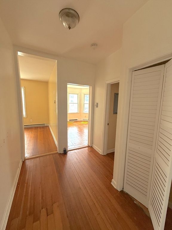 Empty room, Interior, Wood Texture Flooring