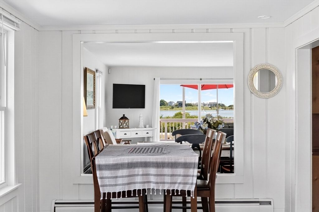 Dining room, Interior, Water