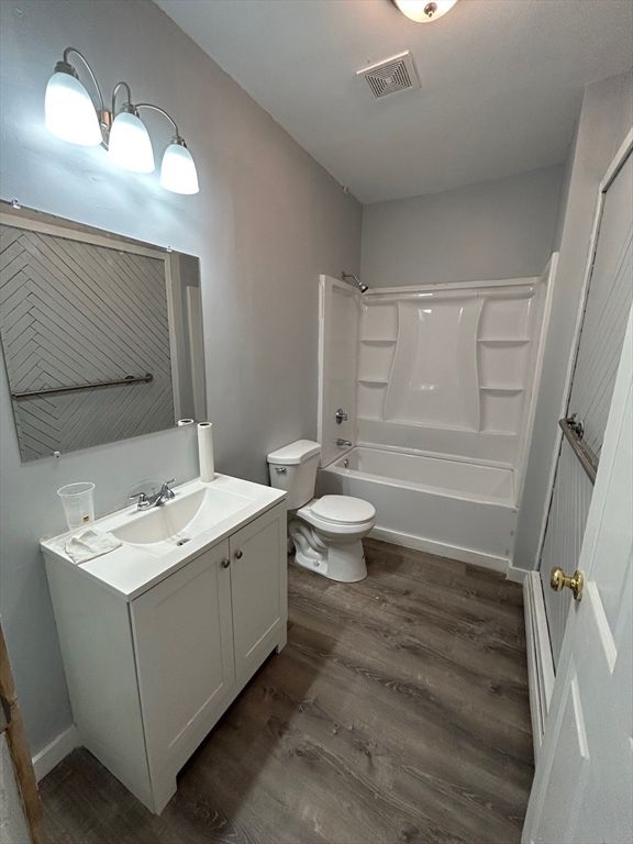 Bathroom, Interior, Wood Texture Flooring