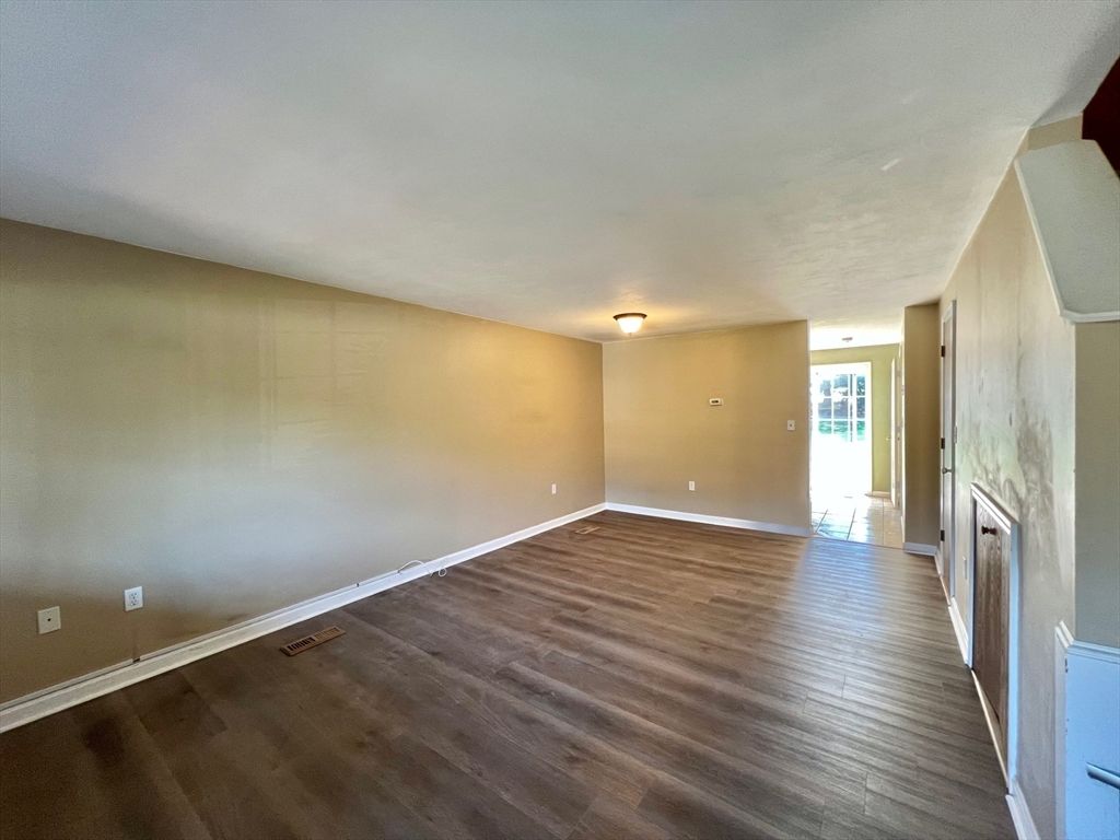 Empty room, Interior, Wood Texture Flooring
