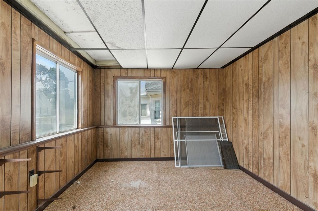 Empty room, Interior, Wooden Walls