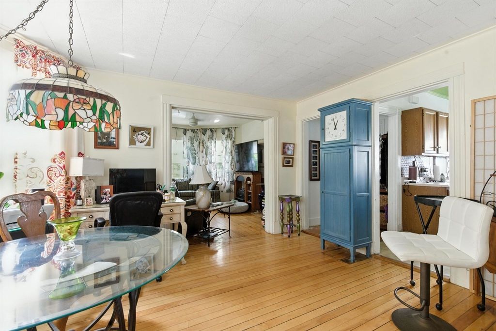 Dining room, Interior, Kitchen, Living room, Wood Texture Flooring