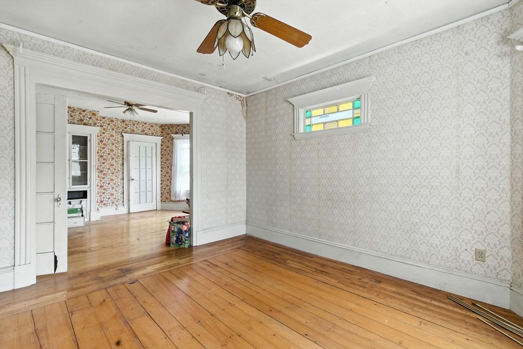 Empty room, Interior, Wood Texture Flooring