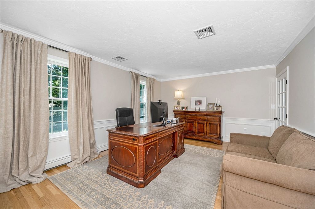 Home Office, Interior, Wood Texture Flooring