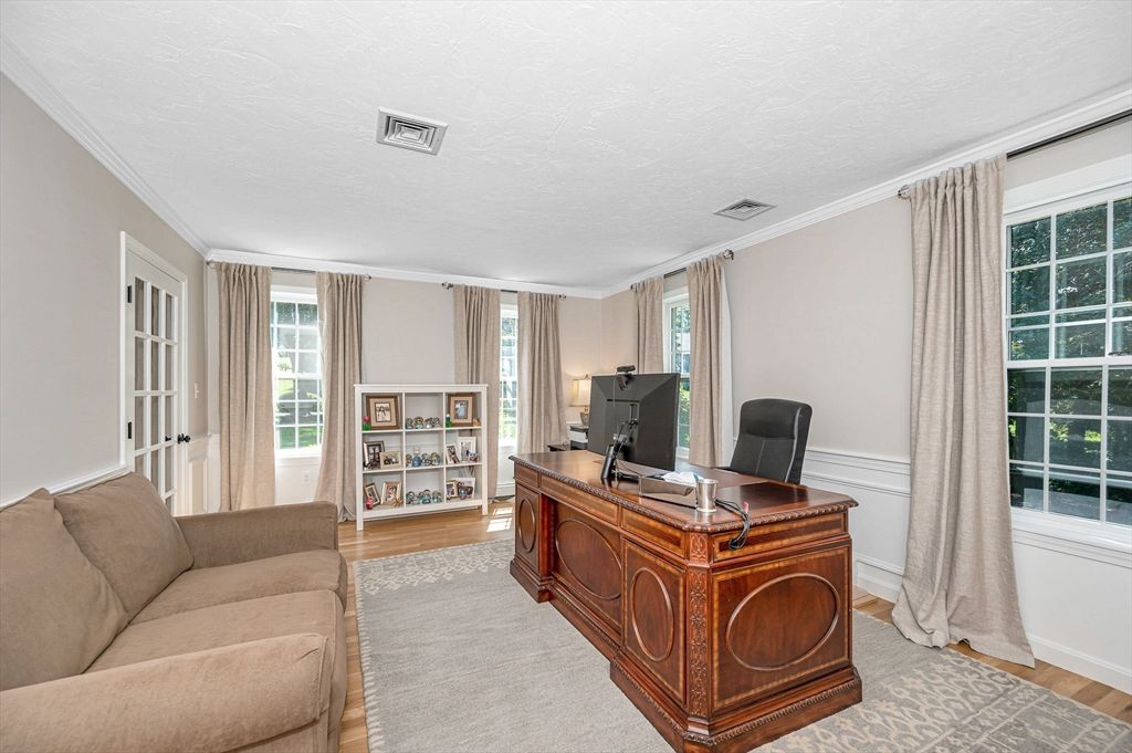 Home Office, Interior, Wood Texture Flooring