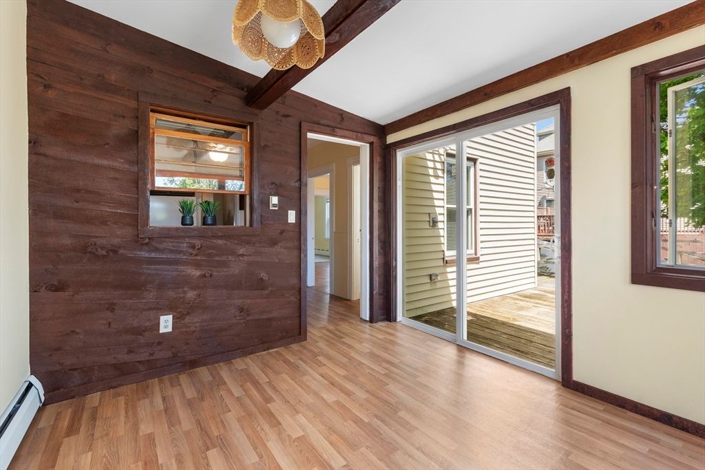 Empty room, Interior, Wood Texture Flooring, Wooden Walls