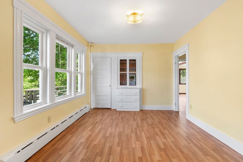 Empty room, Interior, Wood Texture Flooring