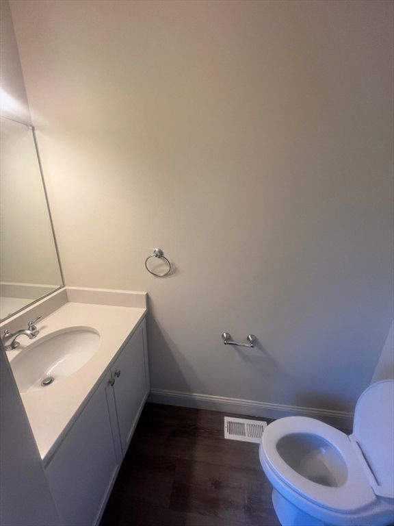 Bathroom, Dual Sink Vanities, Interior, Wood Texture Flooring