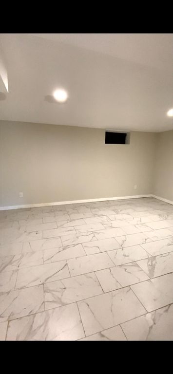 Empty room, Interior, Marble, Recessed Lighting