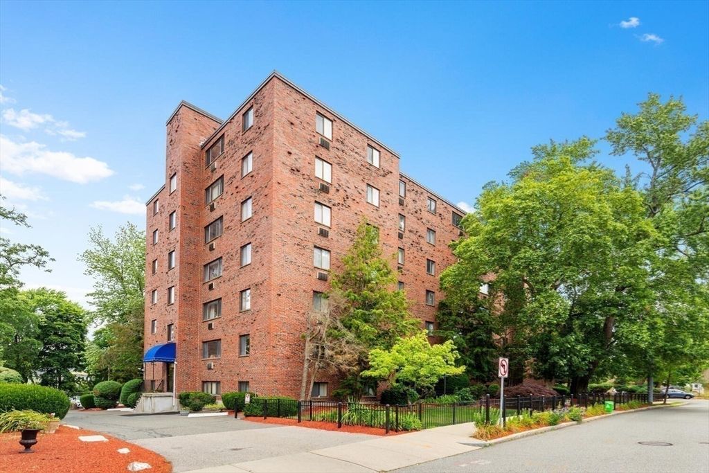 Exterior, Facade, Brick Facade, Condo Building
