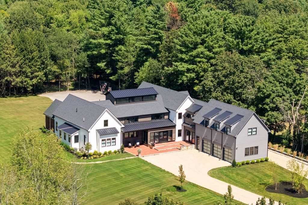 Attached, Backyard, Exterior, Facade, Solar Panels, Farmhouse