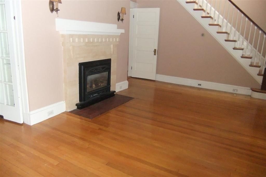 Fireplace, Interior, Wood Texture Flooring