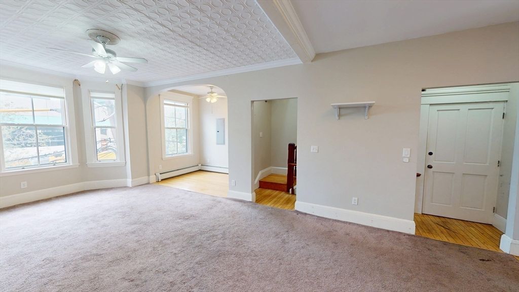 Empty room, Interior, Wood Texture Flooring