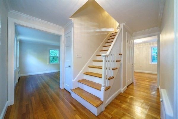 Empty room, Interior, Wood Texture Flooring