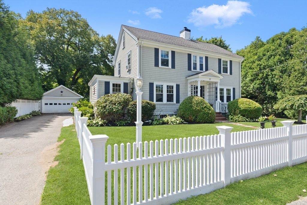 Backyard, Detached Garage, Exterior, Facade, Georgian