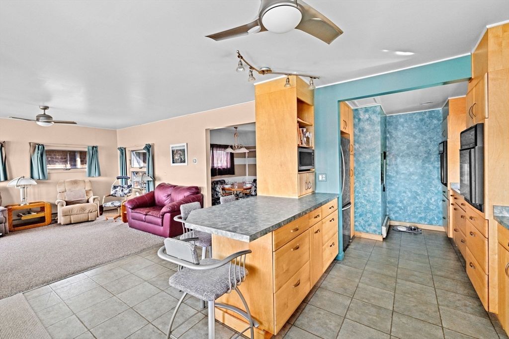 Interior, Kitchen, Living room, Recessed Lighting