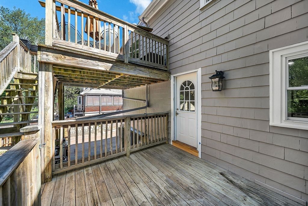 Exterior, Wood Texture Flooring