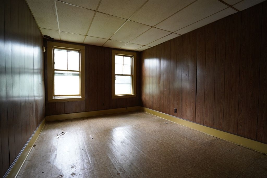 Empty room, Interior, Wooden Walls