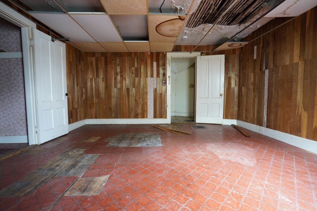 Empty room, Interior, Wooden Walls