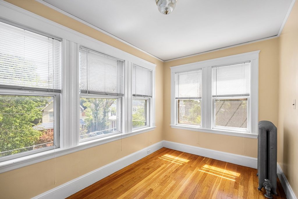 Empty room, Interior, Wood Texture Flooring