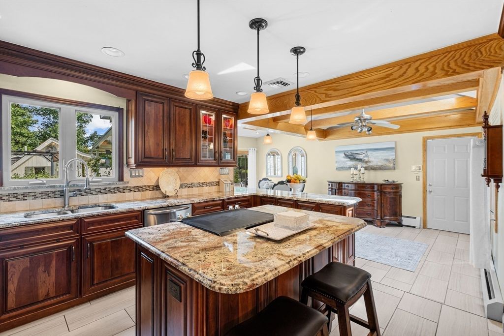 Interior, Kitchen, Pendant Lights, Recessed Lighting
