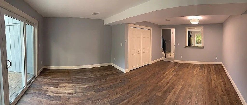 Empty room, Interior, Wood Texture Flooring