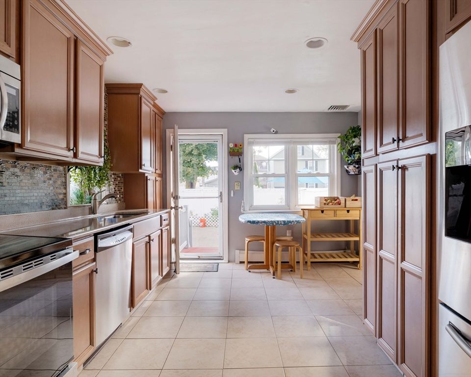 Interior, Kitchen, Recessed Lighting, Stainless Steel Appliances
