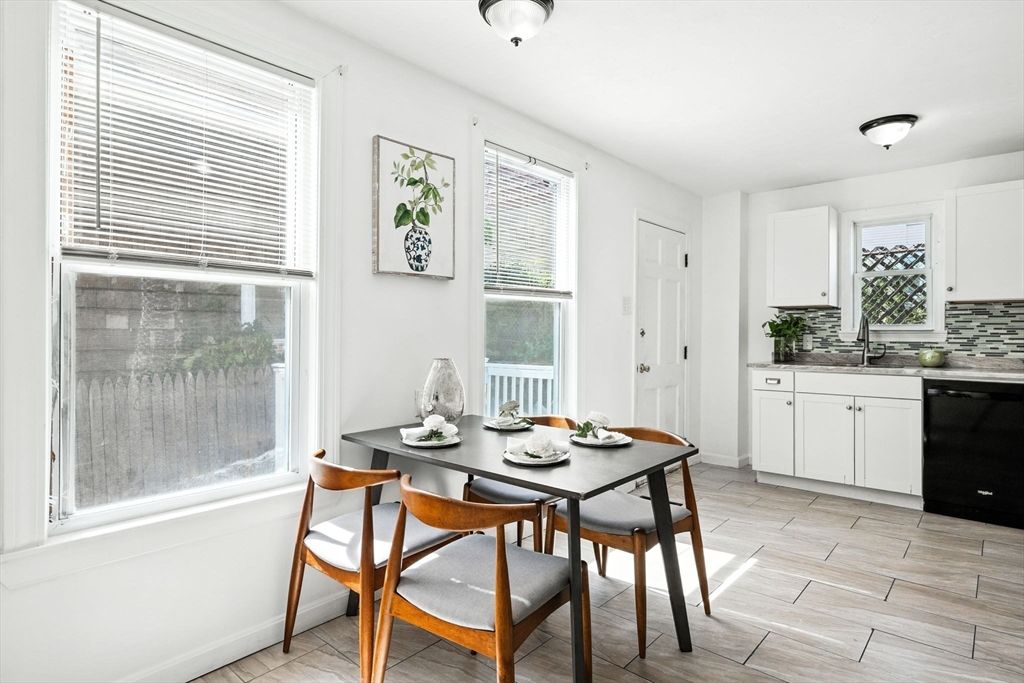 Dining room, Interior, Kitchen, Wood Texture Flooring