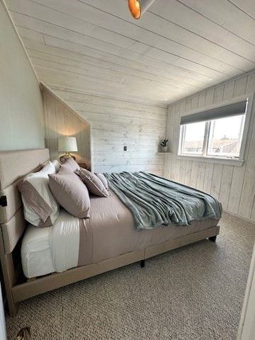 Bedroom, Interior, Wooden Ceilings, Wooden Walls