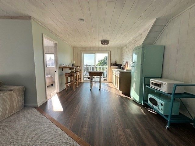 Interior, Kitchen, Wooden Ceilings, Wood Texture Flooring