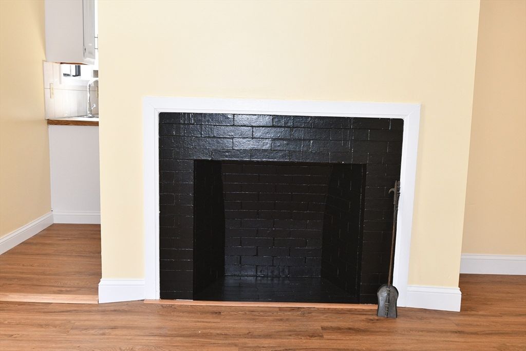 Fireplace, Interior, Wood Texture Flooring
