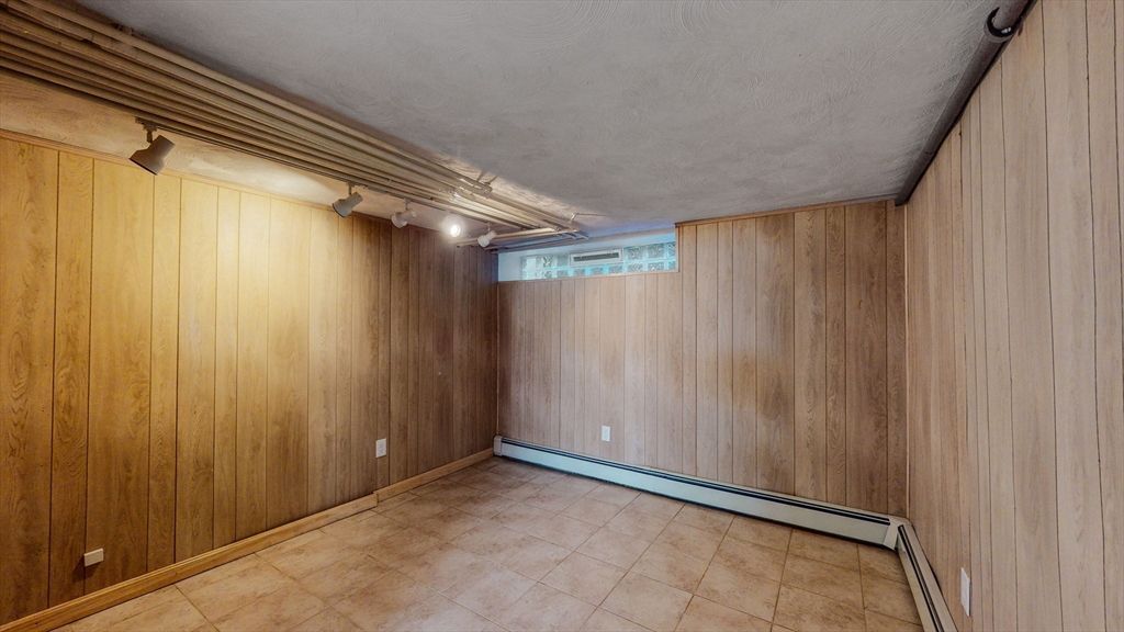 Empty room, Interior, Wooden Walls