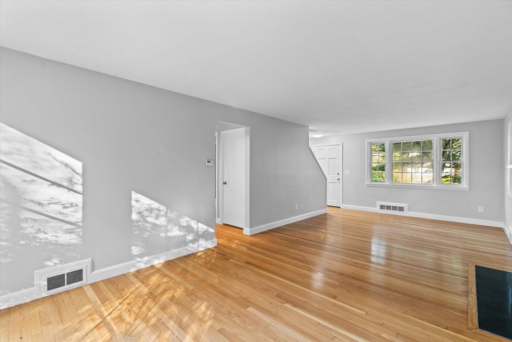 Empty room, Interior, Wood Texture Flooring