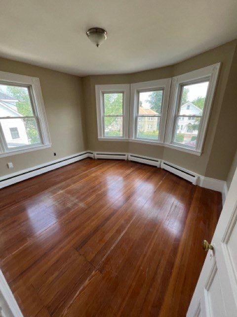 Empty room, Interior, Wood Texture Flooring