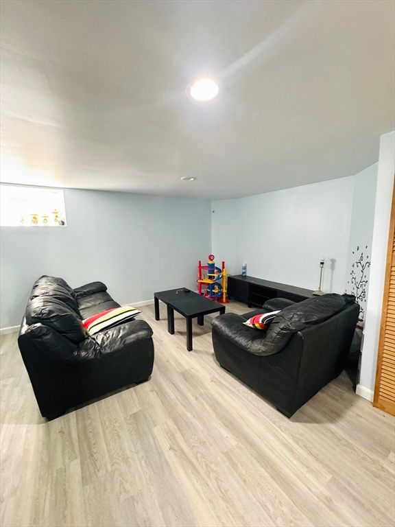 Game Room, Interior, Recessed Lighting, Wood Texture Flooring