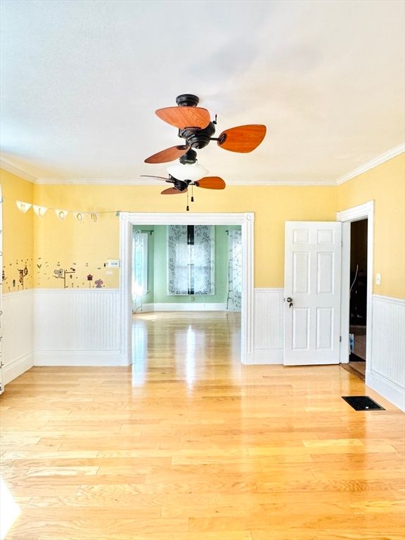 Empty room, Interior, Wood Texture Flooring