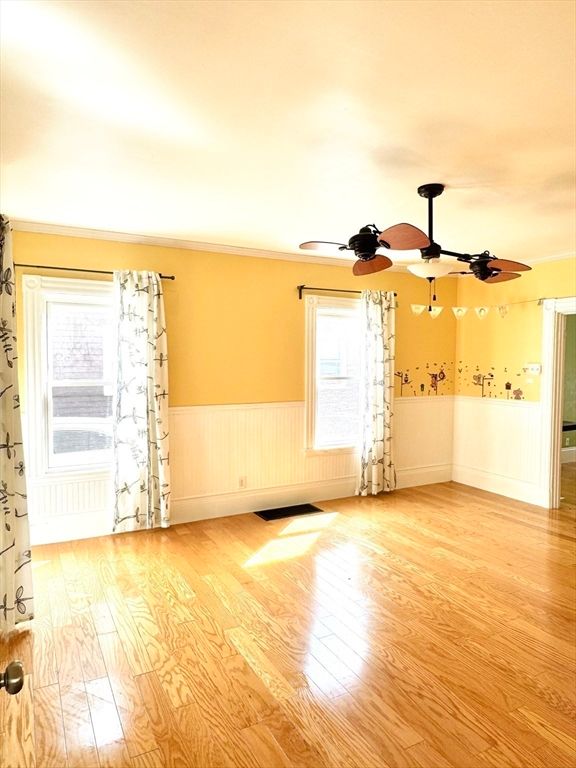 Empty room, Interior, Wood Texture Flooring
