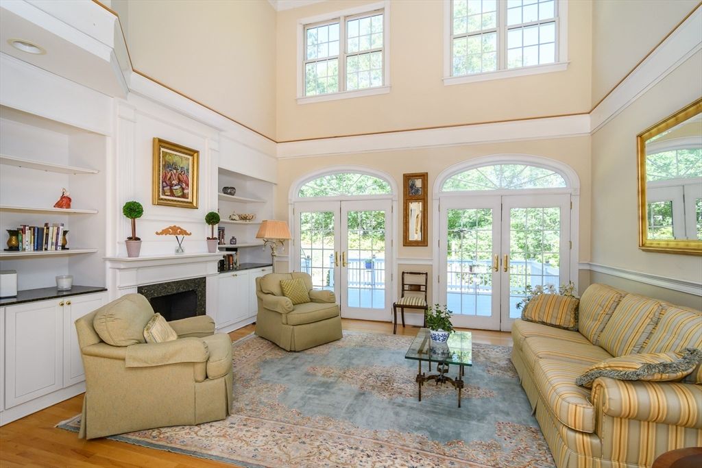 Fireplace, Interior, Living room, Wood Texture Flooring