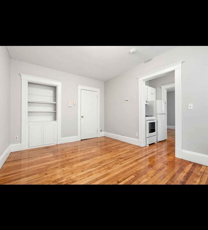 Empty room, Interior, Kitchen, Wood Texture Flooring