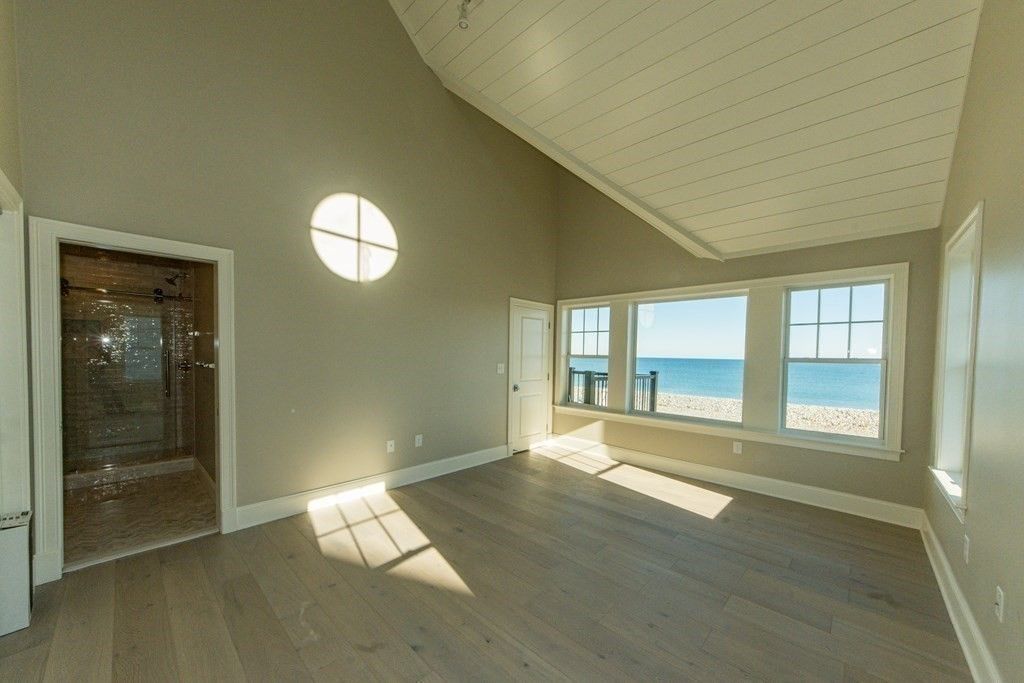 Empty room, Interior, Water, Wood Texture Flooring