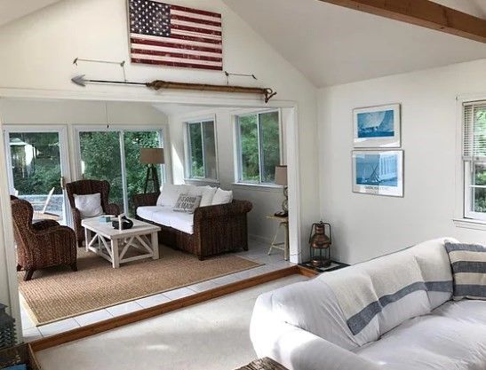 Interior, Living room, Wooden Beams