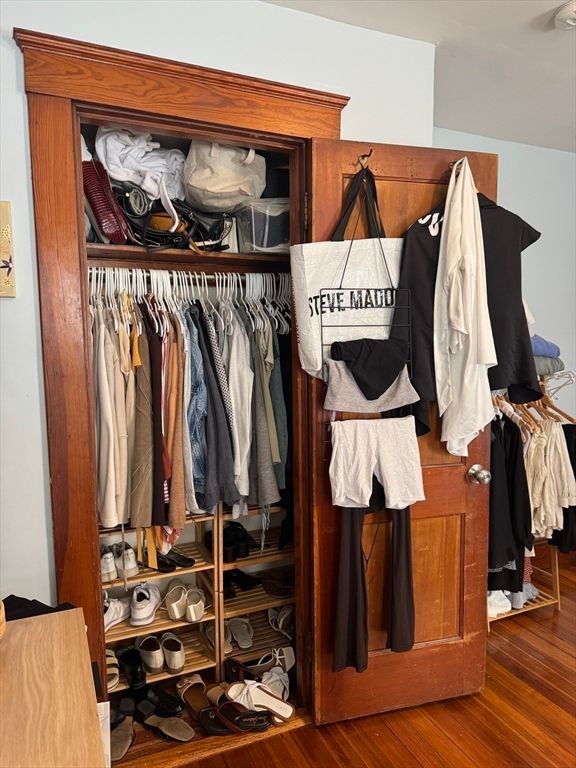 Interior, Walk-in Closets, Wood Texture Flooring